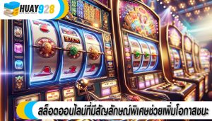 สล็อตออนไลน์ที่มีสัญลักษณ์พิเศษช่วยเพิ่มโอกาสชนะ