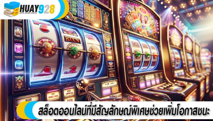 สล็อตออนไลน์ที่มีสัญลักษณ์พิเศษช่วยเพิ่มโอกาสชนะ